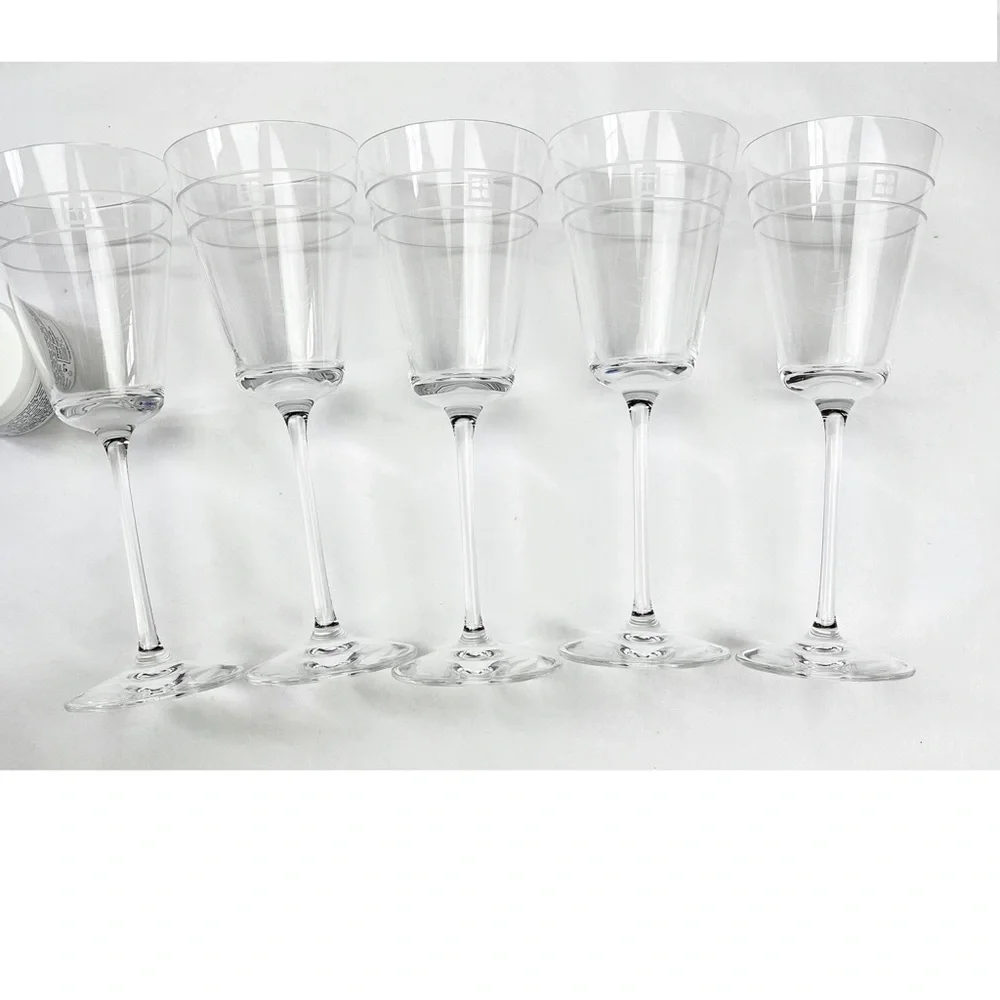 KATE SPADE x LENOX Noel Crystal Wine Goblets, set of 3
